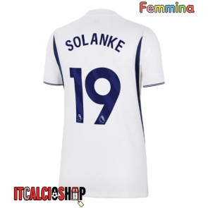 Tottenham Hotspur Dominic Solanke #19 Prima Maglia Femmina 2026-27 Manica Corta